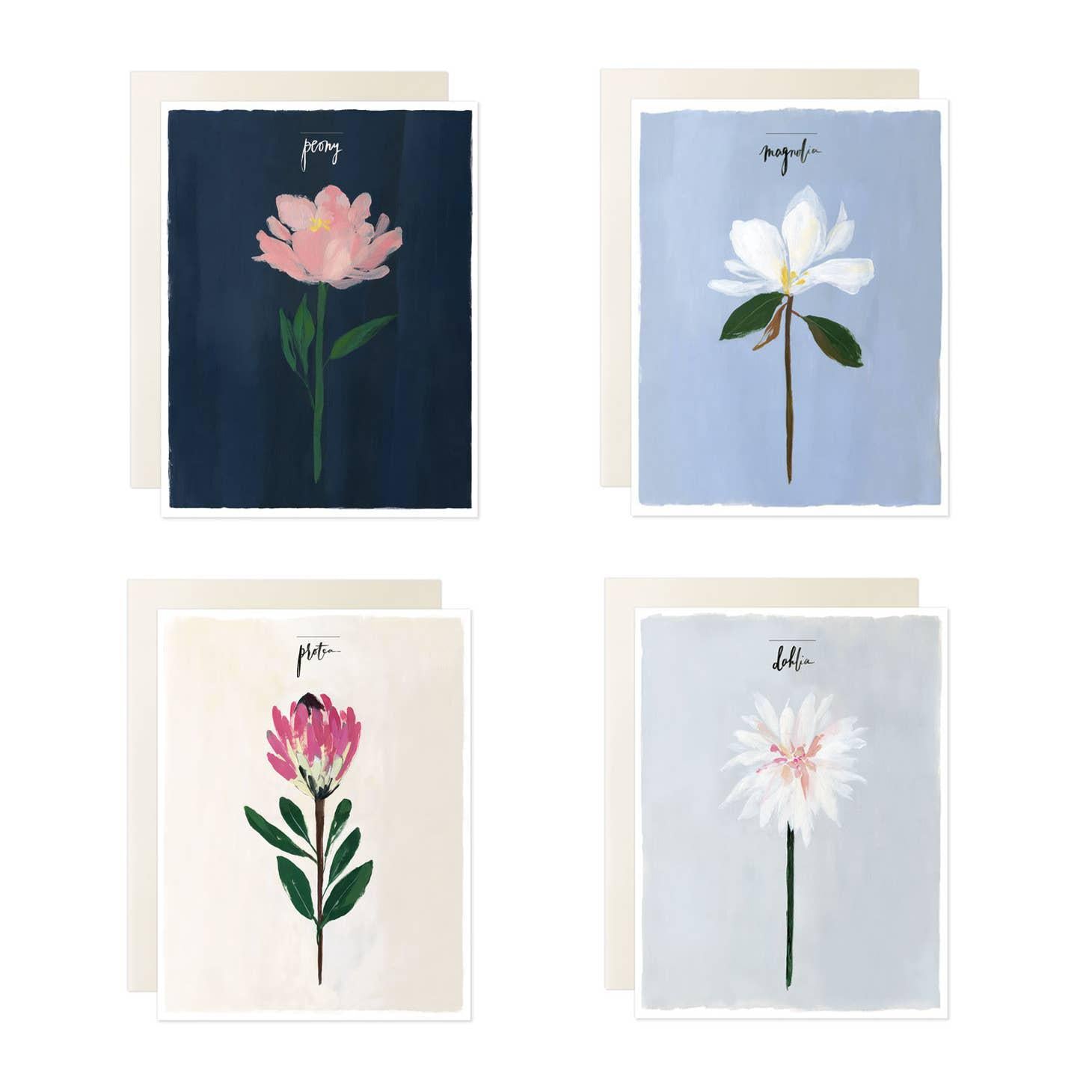 Single Stem Assorted Boxed Cards